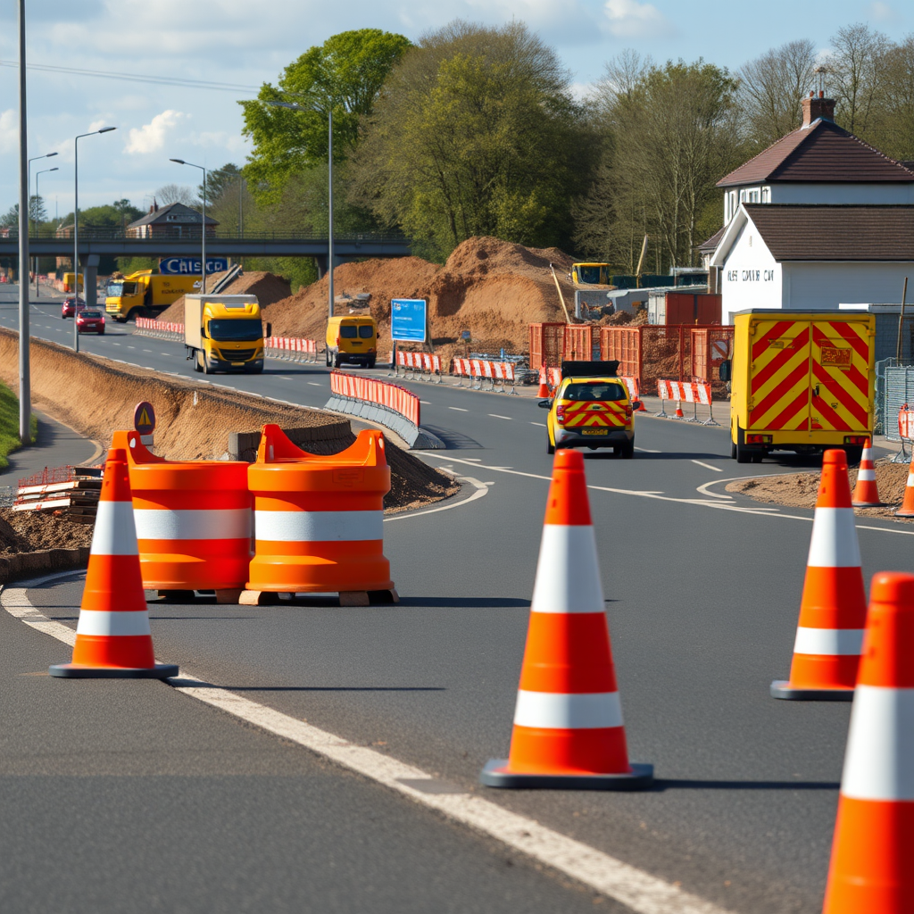A40 upgrade reaches final phase as £25m scheme approaches completion